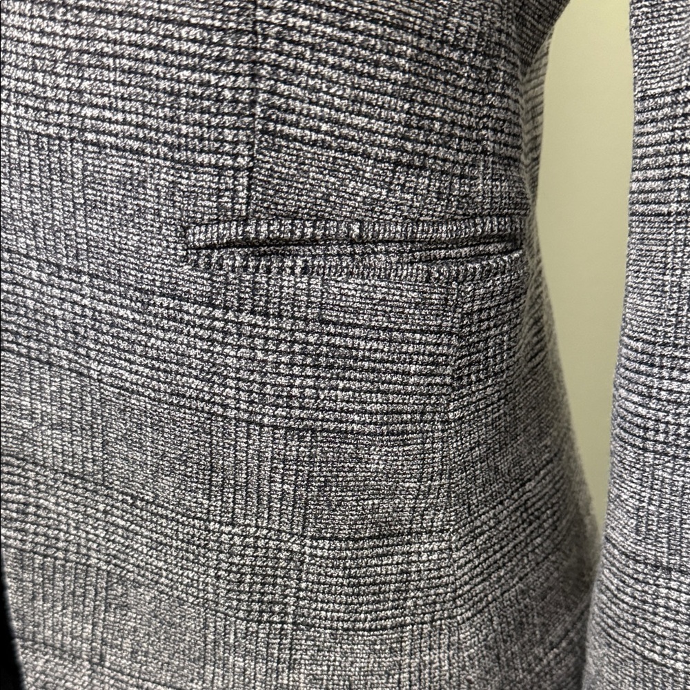 H&M Classic Black and Gray Blazer - Picture 8 of 11